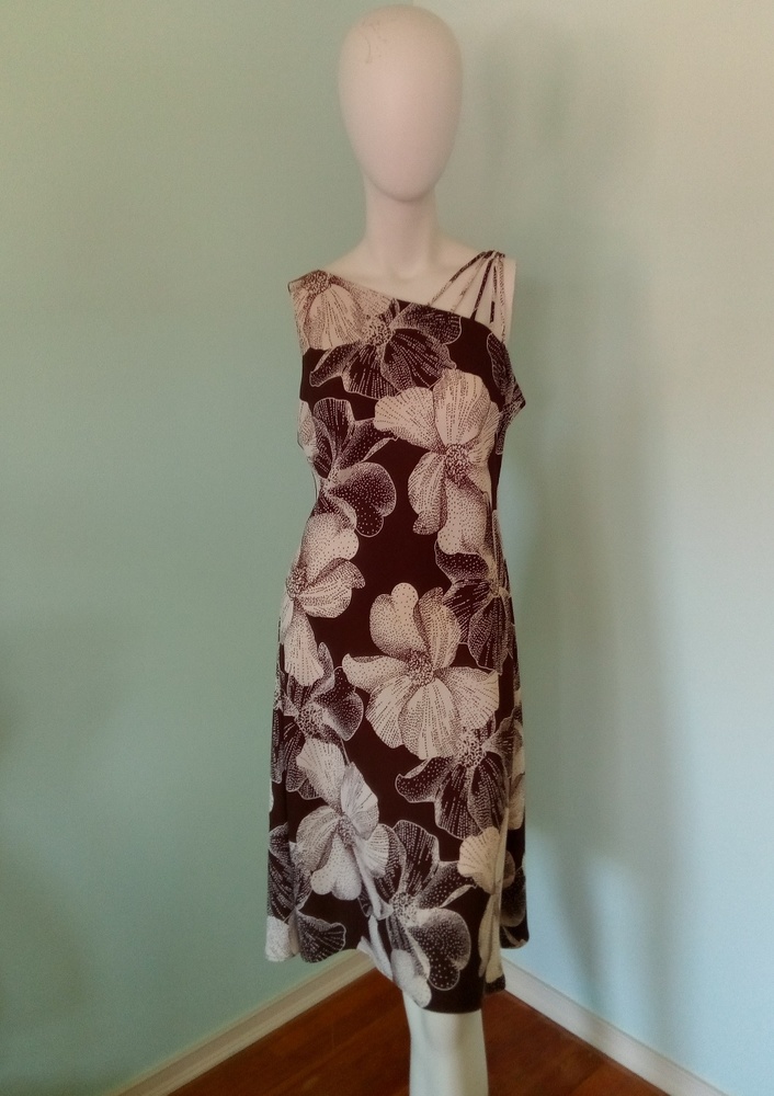 dressBarn one-shoulder A-LINE dress